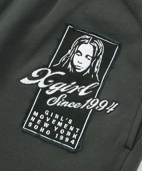 FACE BOX PATCH SWEAT PANTS（スウェットパンツ）｜X-girl