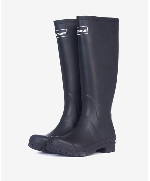 Barbour ブラックレインブーツ SBA-5202A 23せンチ 楽天市場】barbour バブアー レインブーツの通販