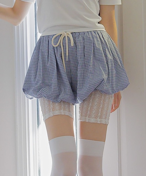 3.3 Field Trip (3.3フィールドトリップ)の「3.3 Field Trip/バルーンミニパンツ(その他パンツ・レディース・ホワイト/ブルー/ブラック・FREE)」の3枚目の写真