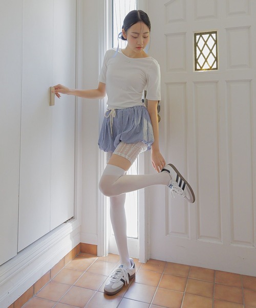 3.3 Field Trip (3.3フィールドトリップ)の「3.3 Field Trip/バルーンミニパンツ(その他パンツ・レディース・ホワイト/ブルー/ブラック・FREE)」の12枚目の写真