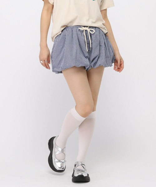3.3 Field Trip (3.3フィールドトリップ)の「3.3 Field Trip/バルーンミニパンツ(その他パンツ・レディース・ホワイト/ブルー/ブラック・FREE)」の21枚目の写真