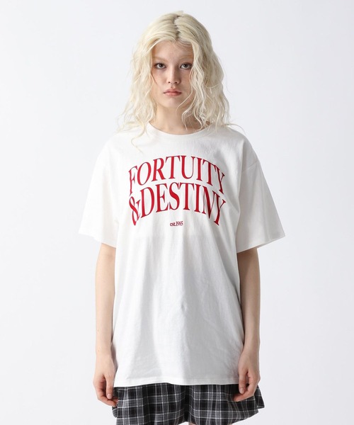 FOREVER 21（フォーエバー トゥエンティーワン）の「【2025SS】ビッグロゴTシャツ（Tシャツ/カットソー・レディース・オフホワイト/グレー/ブラック・FREE）」の18枚目の写真