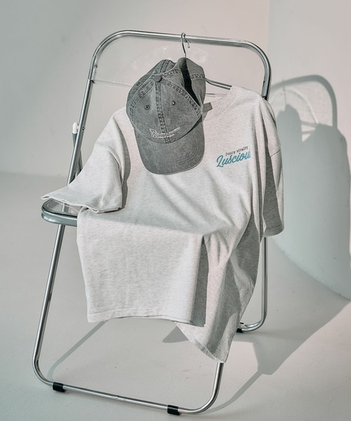 LEPSIM（レプシィム）の「ピグメントロゴキャップ　492710（キャップ・レディース・スミクロ/ブルー系その他/レッド系その他/ベージュ系その他・ONE SIZE）」の5枚目の写真