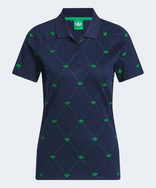 adidasオリジナルスゴルフ　モノグラム 半袖シャツ J/M オリジナルスゴルフ モノグラム 半袖シャツ【adidas Golf
