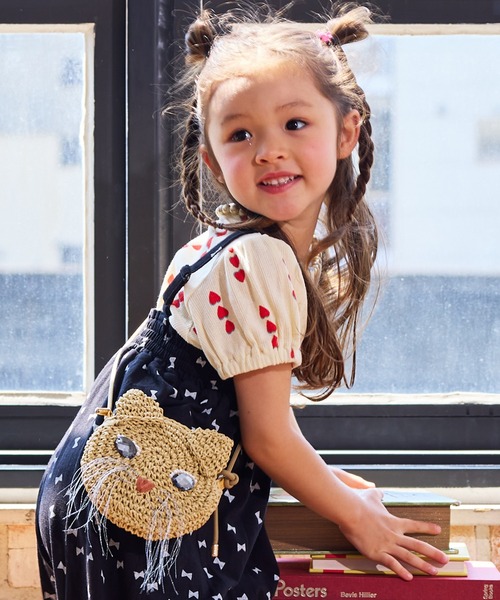 MARKEY'S（マーキーズ）の「総柄パフスリーブカットソー/セットアップ可能（セットアップ・キッズ・ベージュ/ライトブルー/オフホワイト・80/90/100/110/120/130）」の17枚目の写真