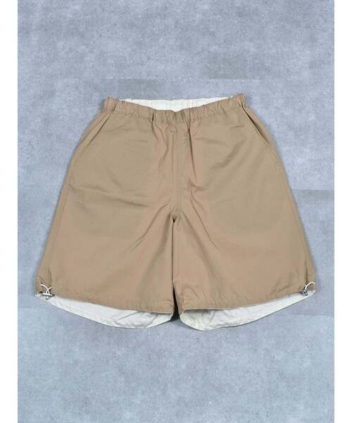 TAION(タイオン)の「【TAION】 REVERSIBLE WIDE SHORTSノンダウン ミリタリー リバーシブル ワイドショーツ ワイドショートパンツ(その他パンツ・メンズ・ホワイト系1/ブラック/グリーン系1/ブラック系1・3/2)」の14枚目の写真