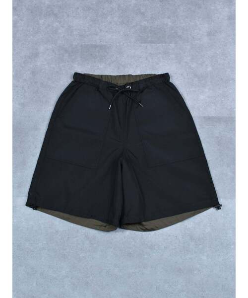 TAION(タイオン)の「【TAION】 REVERSIBLE WIDE SHORTSノンダウン ミリタリー リバーシブル ワイドショーツ ワイドショートパンツ(その他パンツ・メンズ・ホワイト系1/ブラック/グリーン系1/ブラック系1・3/2)」の17枚目の写真