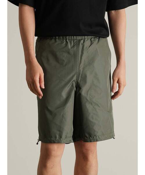 TAION(タイオン)の「【TAION】 REVERSIBLE WIDE SHORTSノンダウン ミリタリー リバーシブル ワイドショーツ ワイドショートパンツ(その他パンツ・メンズ・ホワイト系1/ブラック/グリーン系1/ブラック系1・3/2)」の7枚目の写真