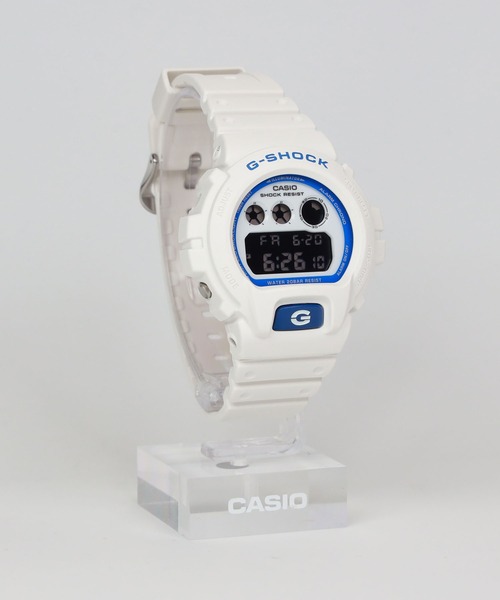 G-SHOCK(ジーショック)の「【WEB限定商品】HIDDEN GLOW Series / DW-6900HDS-7A1JF(デジタル腕時計・メンズ・ホワイト×ブルー・FREE)」の6枚目の写真