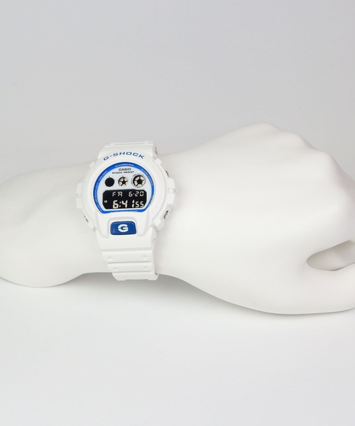 G-SHOCK(ジーショック)の「【WEB限定商品】HIDDEN GLOW Series / DW-6900HDS-7A1JF(デジタル腕時計・メンズ・ホワイト×ブルー・FREE)」の11枚目の写真