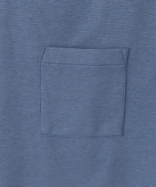 A by MAGASIN DE MODE(エーバイマガジンデモード)の「【A by MAGASIN DE MODE】<DRYICE-Tee>ボーダークルーT(ABI) MNY 5232-8622(Tシャツ/カットソー・メンズ・ブラック系1/ネイビー系1/ブルー系その他/グリーン系1/ホワイト系1・M/L/2L)」の8枚目の写真