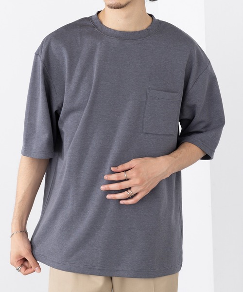 A by MAGASIN DE MODE(エーバイマガジンデモード)の「【A by MAGASIN DE MODE】<DRYICE-Tee>ボーダークルーT(ABI) MNY 5232-8622(Tシャツ/カットソー・メンズ・ブラック系1/ネイビー系1/ブルー系その他/グリーン系1/ホワイト系1・M/L/2L)」の16枚目の写真