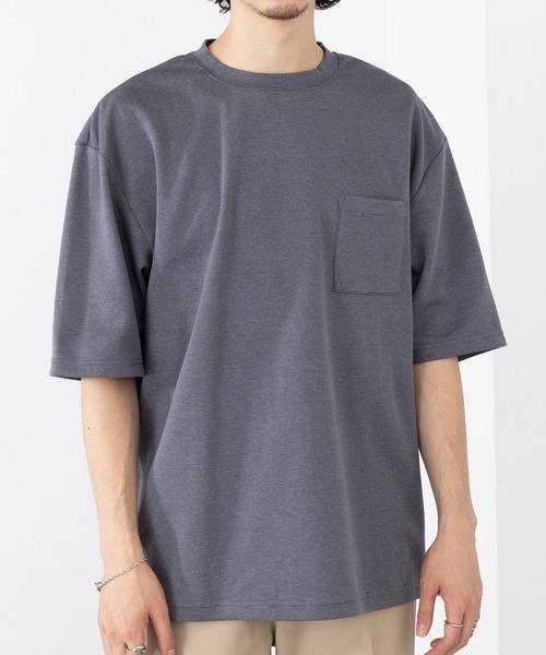 A by MAGASIN DE MODE(エーバイマガジンデモード)の「【A by MAGASIN DE MODE】<DRYICE-Tee>ボーダークルーT(ABI) MNY 5232-8622(Tシャツ/カットソー・メンズ・ブラック系1/ネイビー系1/ブルー系その他/グリーン系1/ホワイト系1・M/L/2L)」の15枚目の写真