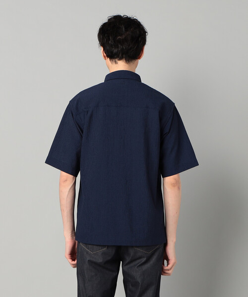 COMME CA MEN(コムサメン)の「3Dエアートリコット シャツ(シャツ/ブラウス・メンズ・ホワイト/ネイビー・M/L/S)」の17枚目の写真