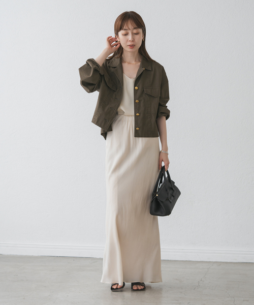 Noble（ノーブル）の「ミリタリークロスオーバーシャツブルゾン