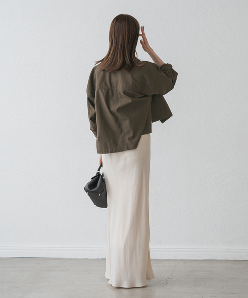 Noble（ノーブル）の「ミリタリークロスオーバーシャツブルゾン