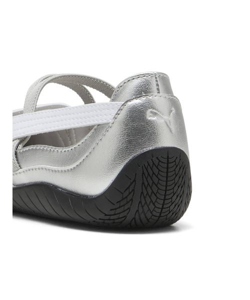 Puma Ortholite バレエシューズ シルバー PUMA/プーマ 】スピードキャット バレエ メタリック スニーカー