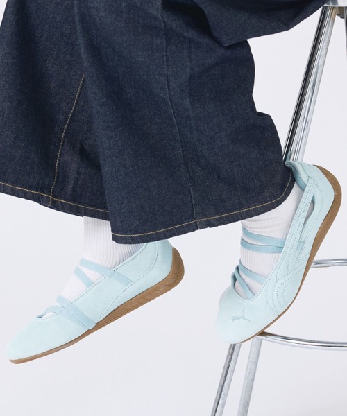 PUMA/プーマ 】スピードキャット バレエ メタリック スニーカー
