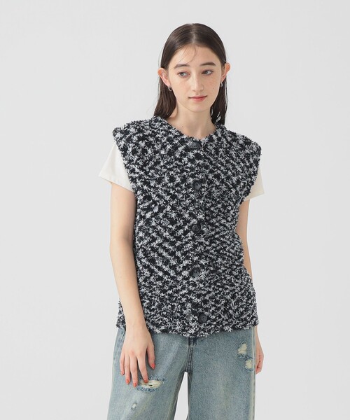 テープヤーンベスト テープヤーンベスト（ベスト）｜REMOON（リムーン）の