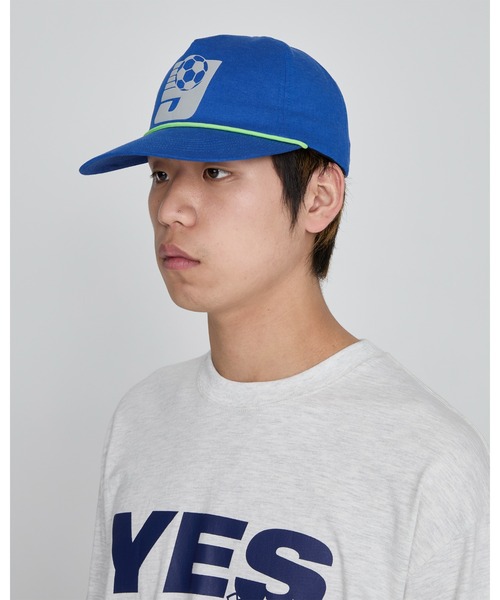 YESEYESEE(イエスアイシー)の「Soccer Team Trucker(キャップ・メンズ・バイオレット/ブラック/ホワイト・FREE)」の17枚目の写真