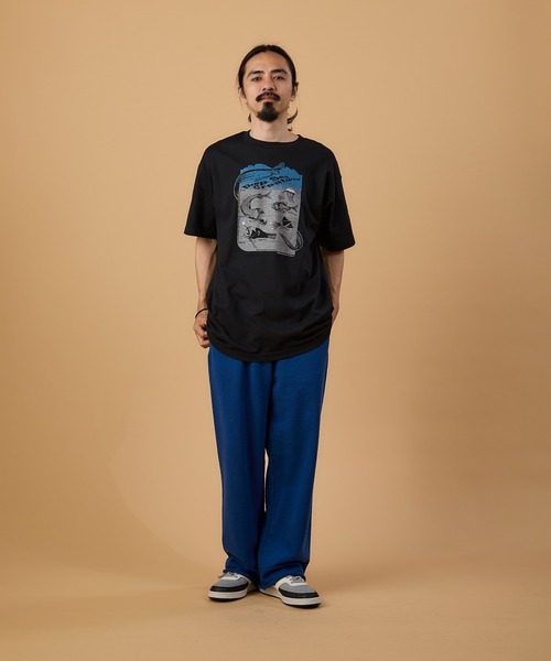 SAWINTO(ソイント)の「VARIOUS PRINT【ヴァリアス プリント】- DEEP SEA CREATURES/ディープ シー クリーチャーズ(Tシャツ/カットソー・メンズ・ブラック・MEDIUM/LARGE/X-LARGE)」の4枚目の写真