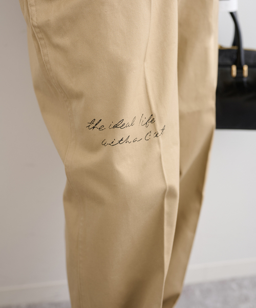 U by SPICK&SPAN（ユーバイスピックアンドスパン）の「PayDay/ペイデイ × U by SPICK&SPAN チノパンツ（チノパンツ・レディース・ベージュ/ネイビー・36/38）」の9枚目の写真