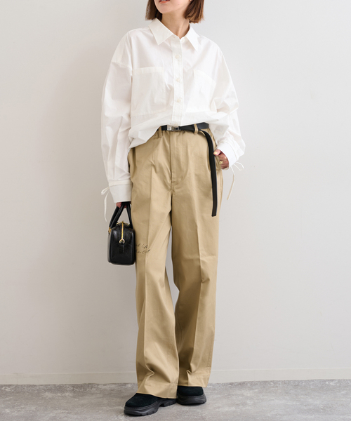 U by SPICK&SPAN（ユーバイスピックアンドスパン）の「PayDay/ペイデイ × U by SPICK&SPAN チノパンツ（チノパンツ・レディース・ベージュ/ネイビー・36/38）」の11枚目の写真