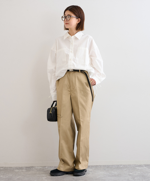 U by SPICK&SPAN（ユーバイスピックアンドスパン）の「PayDay/ペイデイ × U by SPICK&SPAN チノパンツ（チノパンツ・レディース・ベージュ/ネイビー・36/38）」の12枚目の写真