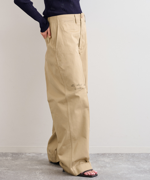 U by SPICK&SPAN（ユーバイスピックアンドスパン）の「PayDay/ペイデイ × U by SPICK&SPAN チノパンツ（チノパンツ・レディース・ベージュ/ネイビー・36/38）」の17枚目の写真