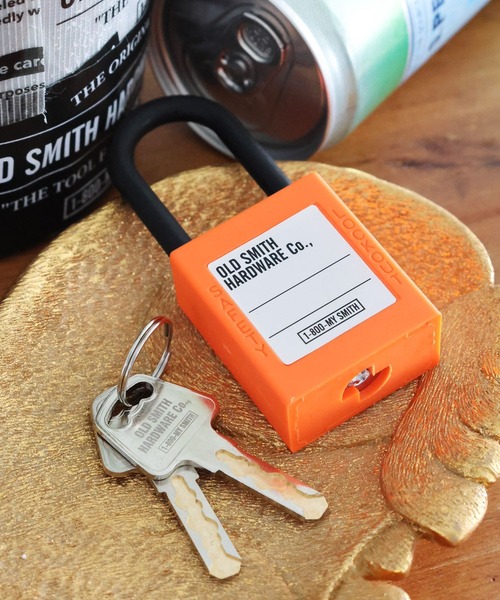 OLD SMITH(オールドスミス)】ナイロンPADLOCK（南京錠）（トラベル