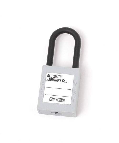niko and...（ニコアンド）の「【OLD SMITH(オールドスミス)】ナイロンPADLOCK（南京錠）（トラベルグッズ・レディース・グレー/オレンジ・0）」の3枚目の写真
