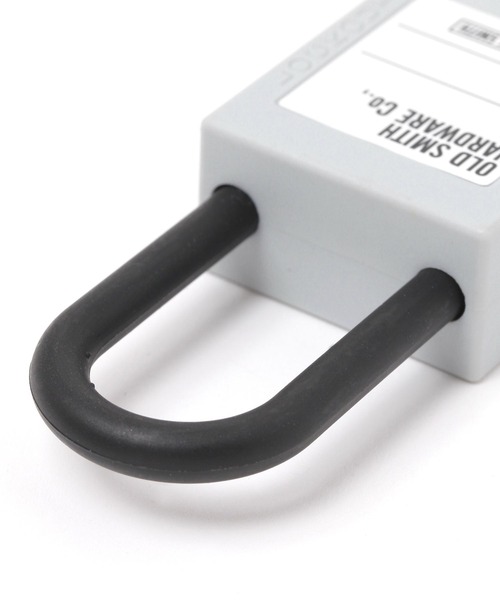 niko and...（ニコアンド）の「【OLD SMITH(オールドスミス)】ナイロンPADLOCK（南京錠）（トラベルグッズ・レディース・グレー/オレンジ・0）」の6枚目の写真