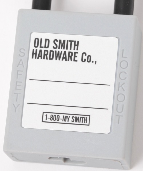 niko and...（ニコアンド）の「【OLD SMITH(オールドスミス)】ナイロンPADLOCK（南京錠）（トラベルグッズ・レディース・グレー/オレンジ・0）」の8枚目の写真