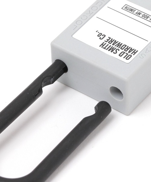 niko and...（ニコアンド）の「【OLD SMITH(オールドスミス)】ナイロンPADLOCK（南京錠）（トラベルグッズ・レディース・グレー/オレンジ・0）」の11枚目の写真