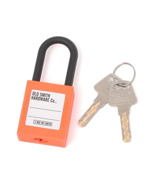 niko and...（ニコアンド）の「【OLD SMITH(オールドスミス)】ナイロンPADLOCK（南京錠）（トラベルグッズ・レディース・グレー/オレンジ・0）」の18枚目の写真