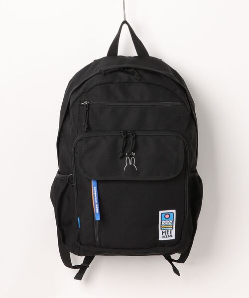 MEI OCEAN(メイオーシャン)の「MEI OCEAN バックパック ミッフィーコラボ 28L(ST)(バックパック/リュック・メンズ・ブラック・FREE)」の1枚目の写真
