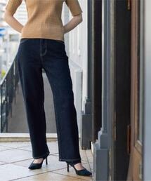 OPAQUE.CLIP | ストレッチストレートデニム【洗濯機洗い可】(デニムパンツ)