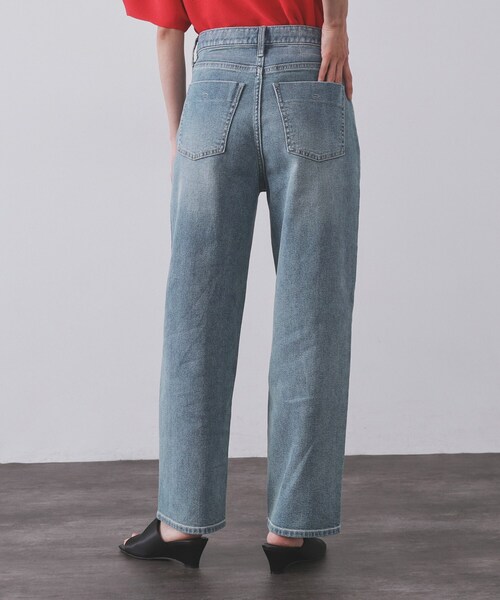 OPAQUE.CLIP（オペークドットクリップ）の「ストレッチストレートデニム【洗濯機洗い可】（デニムパンツ・レディース・スミクロ/ブルー/ネイビー・36/38/40/42）」の18枚目の写真