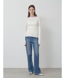 styling/ | 【セットアップ対応】セミフレアデニムパンツ(デニムパンツ)