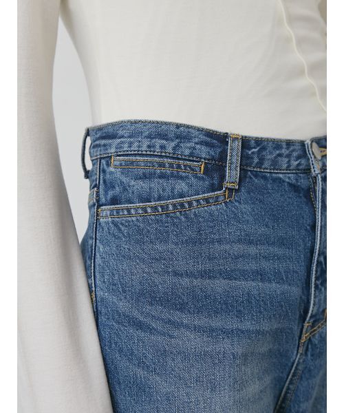 styling/（スタイリング）の「【セットアップ対応】セミフレアデニムパンツ（デニムパンツ・レディース・ブルー/ブラック・0/1）」の9枚目の写真