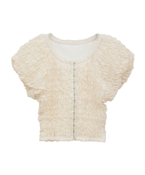 【9/27まで】CLANE SHIRRING PUFF TOPS BLACK CLANE] SHIRRING PUFF SLEEVE TOPS – MaW SAPPORO