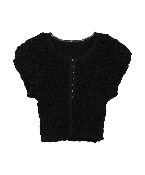 セール】SHIRRING PUFF TOPS（Tシャツ/カットソー）｜CLANE（クラネ