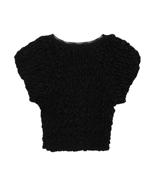 トップス CLANE SHIRRING PUFF TOPS SHIRRING PUFF TOPS（Tシャツ/カットソー）｜CLANE（クラネ）の