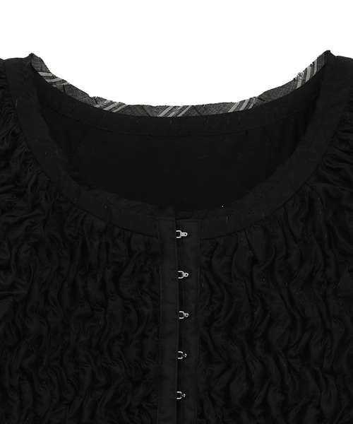 セール】SHIRRING PUFF TOPS（Tシャツ/カットソー）｜CLANE（クラネ