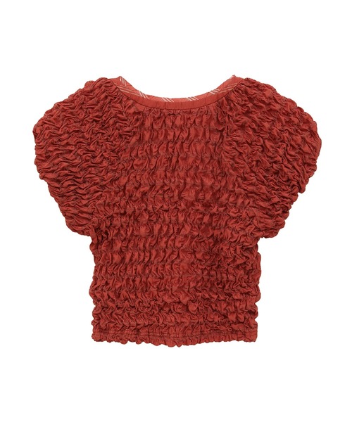 SHIRRING PUFF TOPS（Tシャツ/カットソー）｜CLANE（クラネ）の