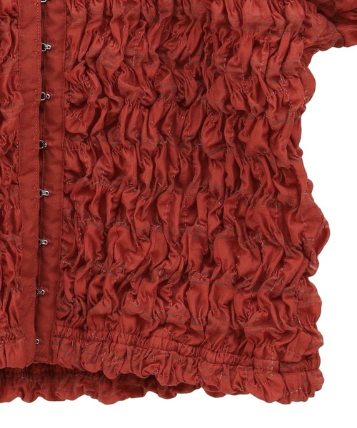 SHIRRING PUFF TOPS（Tシャツ/カットソー）｜CLANE（クラネ）の