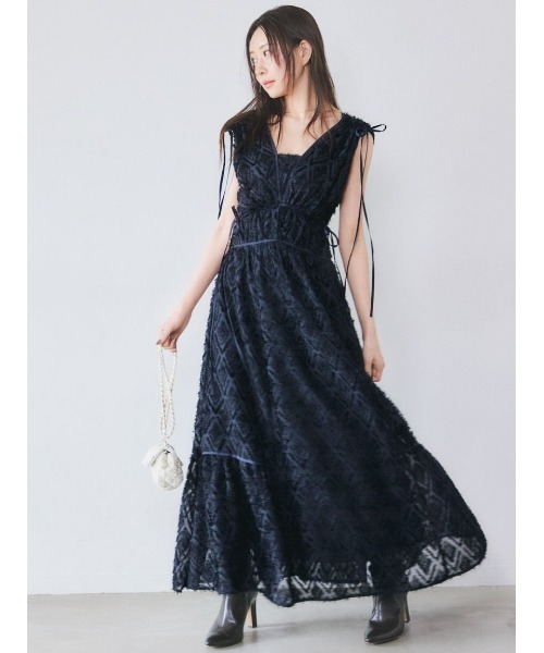 SNIDEL(スナイデル)の「チェーンミニバッグ(ショルダーバッグ・レディース・パープル/アイボリー/ブラック・F)」の14枚目の写真