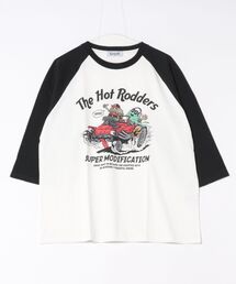 ラグラン 7分袖」に該当するTシャツ/カットソーファッション通販