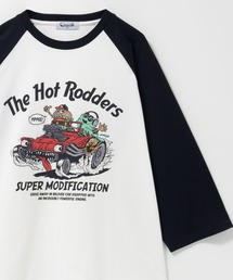 I ❤️ HG ラグランスリーブ 七分袖カットソー 楽天市場】Tシャツ / 公式 CUBE SUGAR 天竺 カットソー 総柄