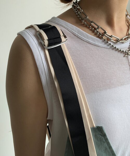 WEB限定】 ジップアップジャンスカ（ワンピース）｜DouDou（ドゥドゥ